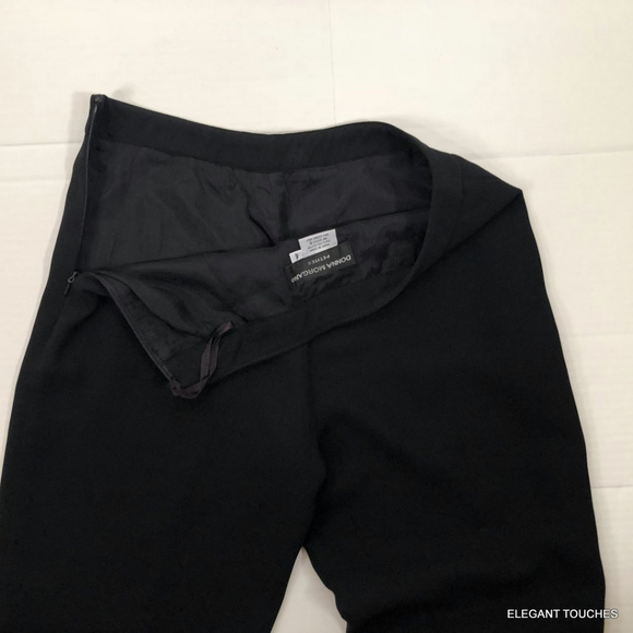 DONNA MORGAN Petites Jet BLACK Jacket Pant Set 4P - Picture 8 of 8